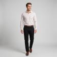 Stripes Peach Shirt : Business