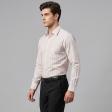 Stripes Peach Shirt : Business