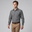 Stripes Gray Shirt : Business