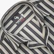 Stripes Gray Shirt : Business