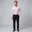 Stripes Pink Shirt : Business