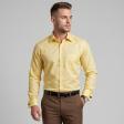 Self Design Lemon Shirt : Business