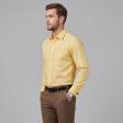 Self Design Lemon Shirt : Business