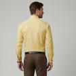 Self Design Lemon Shirt : Business