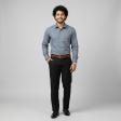 Self Design Blue Shirt : Business