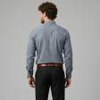 Self Design Blue Shirt : Business