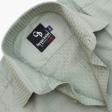 Self Design Light Green Shirt : Business