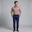 Self Design Brown Shirt : Business