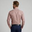 Self Design Brown Shirt : Business