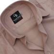 Self Design Brown Shirt : Business