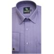 Self Design Mauve Shirt : Business