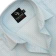 Self Design Light Green Shirt : Business