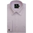 Self Design Mauve Shirt : Business