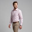 Self Design Mauve Shirt : Business