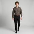 Plain Brown Shirt : Business