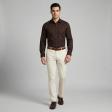 Plain Brown Shirt : Business