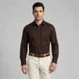 Plain Brown Shirt : Business