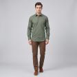 Plain Green Shirt : Business