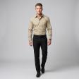 Plain Khakhi Shirt : Business