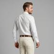 Self Design White Shirt : Business