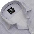Self Design Blue Shirt : Business