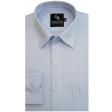 Self Design Blue Shirt : Business