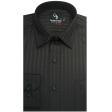 Self Design Black Shirt : Business
