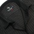 Self Design Black Shirt : Business