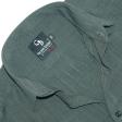 Self Design Dark Green Shirt : Business