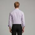 Self Design Mauve Shirt : Business