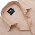 Self Design Peach Shirt : Business