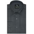 Self Design Dark Gray Shirt : Business