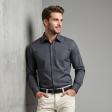 Self Design Dark Gray Shirt : Business