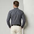 Self Design Dark Gray Shirt : Business