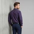 Self Design Purple Shirt : Business
