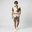 Print Green T-shirt : Regular