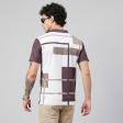 Print Brown T-shirt : Regular