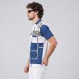 Print Dark Bkue T-shirt : Regular