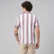Stripes Mauve T-shirt : Regular