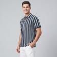 Stripes Dark Blue T-shirt : Regular