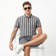 Stripes Gray T-shirt : Regular