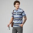 Stripes Blue T-shirt : Regular