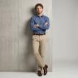 Self Design Dark Blue Shirt : Business