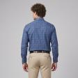 Self Design Dark Blue Shirt : Business