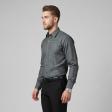 Self Design Green Shirt : Business