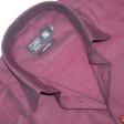 Self Design Maroon Shirt : Business