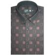 Self Design Wine Shirt : Business