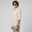 Print Cream Shirt : Party