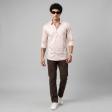 Print Peach Shirt : Party