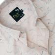 Print Peach Shirt : Party
